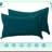 Luxury Teal 600TC Queen Pillow Shams - Set of 2 | Heavy Quality Decorative Pillow Sham with 2 Inch Flange | Queen Size 20X30 | Soft & Stylish