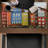 Boston colorful buildings - 14.00"x24.25" Desk mat