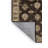 Machine Washable Overdyed Brown Area Rug-2013919750