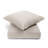 Knife Edge Seat Cushion With Zipper Closure And Knife Edge, Plain Back Cushion, With White Polyester Padded Fill.-1089601997