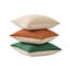 Housse de coussin décoratif en mélange de coton texturé Emerald 12 po x 20 po-123261861-123261860