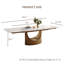 Ensemble de table de salle à manger extensible moderne Howze