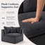 Fauteuil d'appoint rembourré Ashville Chenille-130186106