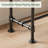 70.9-Inch Long Narrow Bar Table for 6-8,  Solid Wood Counter Height Pub Table with Metal Footrest,  High Top Bar Table for Bistro, Restaurant, Dining Room