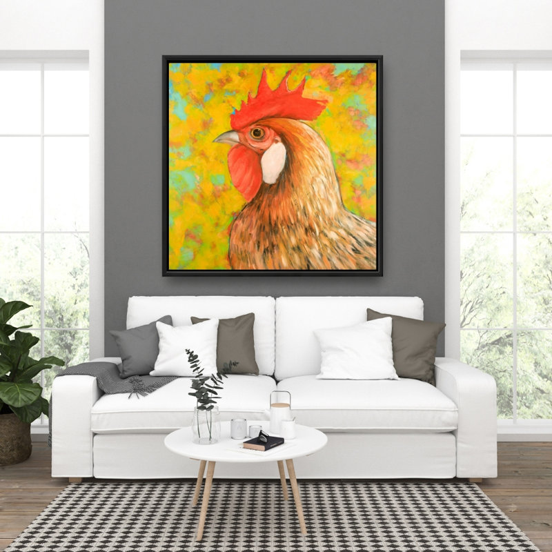 «Colorful Chicken» sur toile