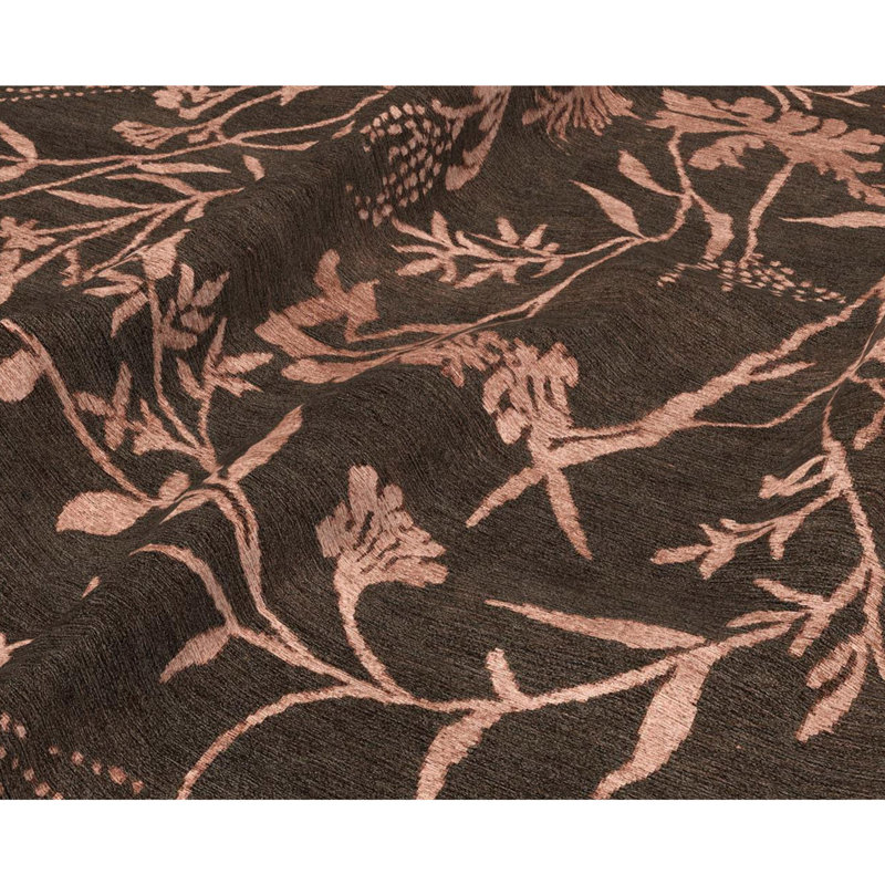 Floral Area Rug, Rectangle 6' x 9'