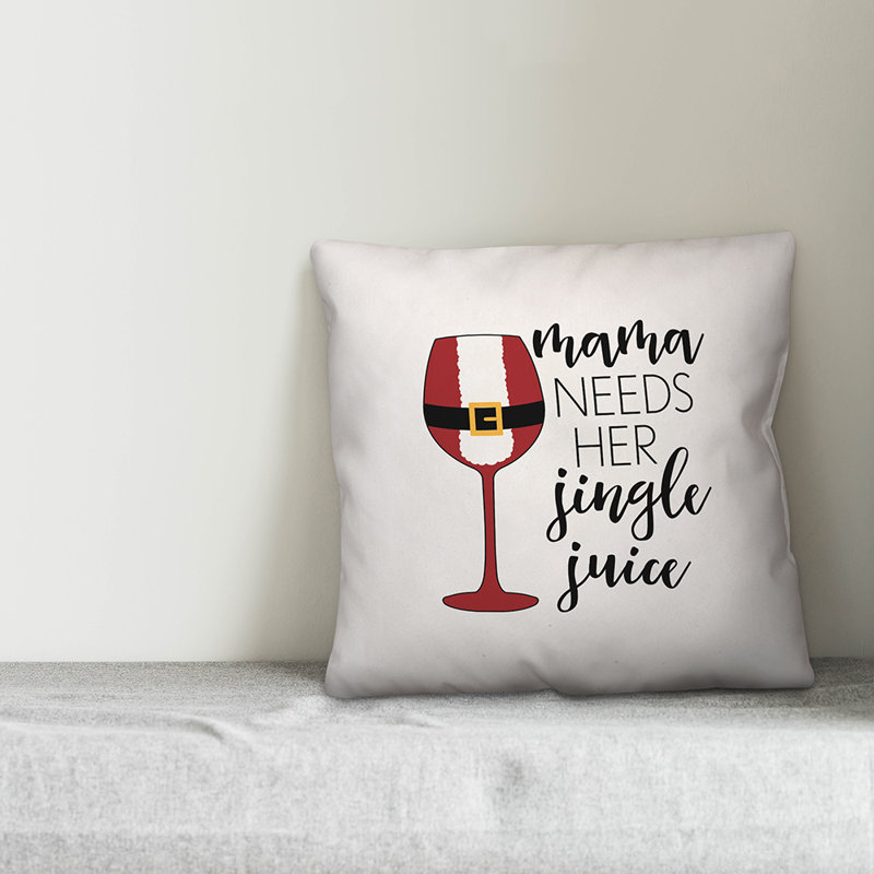 Reversible Throw Pillow, 20" x 20"