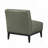 Leather Solid Wood Accent Chair