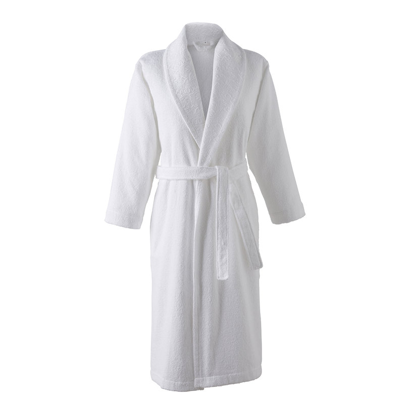 Héritage 100% Egyptian-Quality Cotton Terry Cloth Adult Mid-Calf Bathrobe with Pockets, XL
