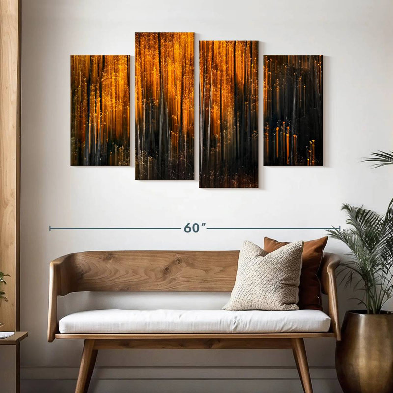 Avery Falling Stars, 32" H x 52" W