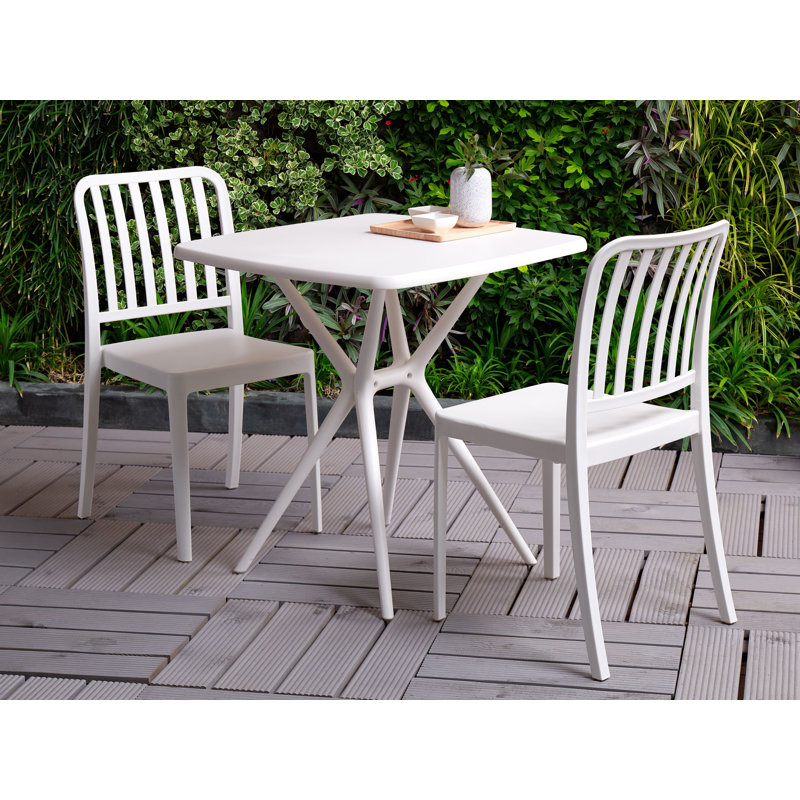 Howey Square Outdoor Bistro Table - 70 cm W 70 cm D