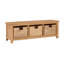 Elaina Solid Wood Storage Bench