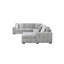 Canapé modulaire 4 pièces avec lit escamotable-1052542299