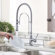 Pull Out Gooseneck High-Arc Kitchen Faucet