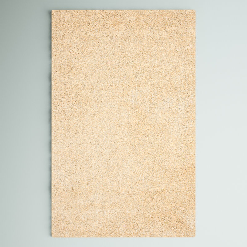 Tapis crème touffeté à la main Assar, Rectangle 9 pi x 12 pi