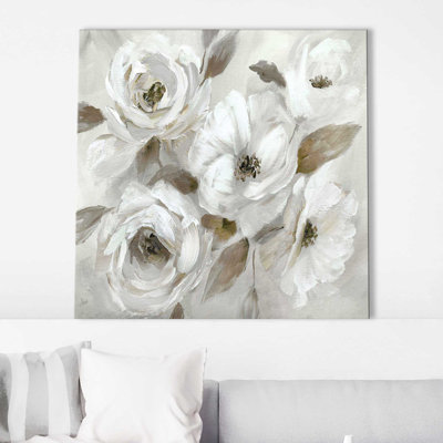 «Winter White» par Nan - reproduction sur toile tendue