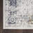 Nourison Astra Machine Washable Ivory Blue Vintage Indoor Rug-1615917213