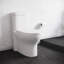 Toilette allongée monopièce à double chasse Monaco (siège inclus)
