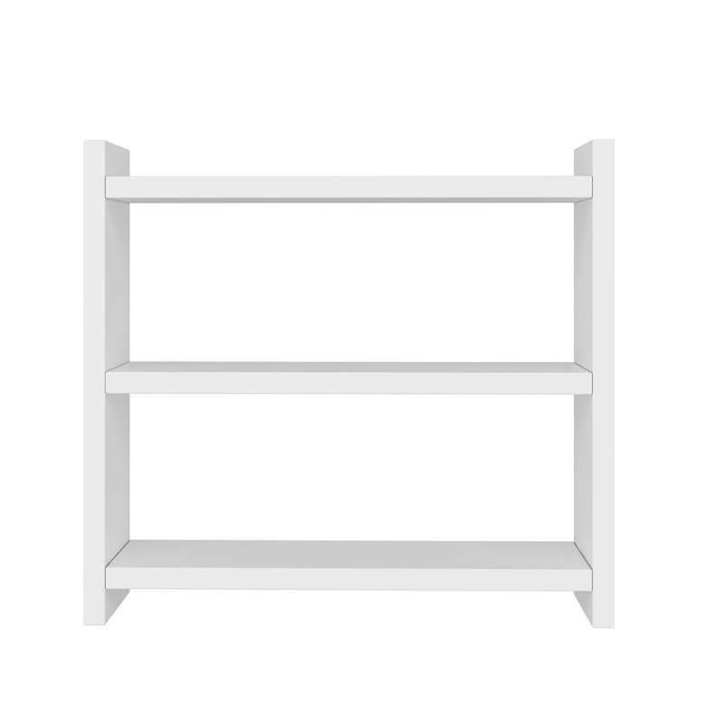 Antania Freestanding, White, 40cm H x 44cm W x 10cm D