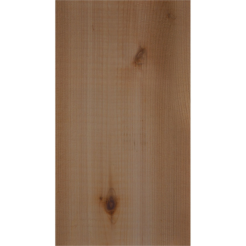 Yorktown Smooth Rafort Tail, Cèdre rouge, H 10 po x l 18 po x P 5,5 po