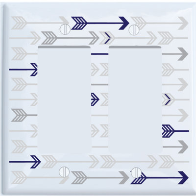 Geography 1 - Gang Rocker Standard Wall Plate