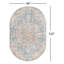 Tapis oriental bleu / rouille / ivoire Kaleigh-1646756771