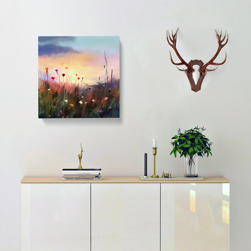 Modern Wall Art - Wrapped Canvas, 50cm H x 50cm W