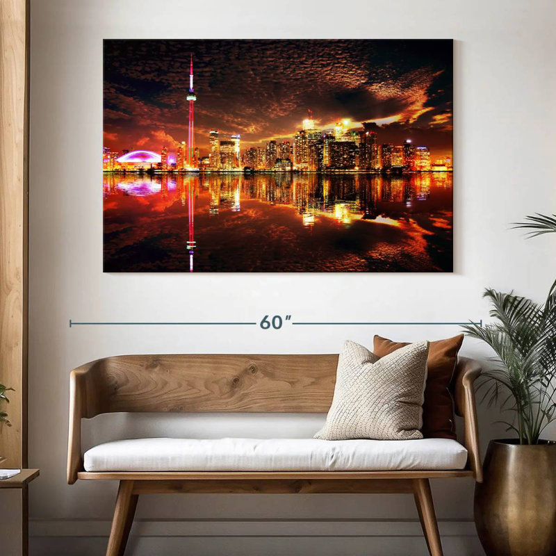 Horizon lumineux de Toronto Kavia, H 34 po x l 51 po