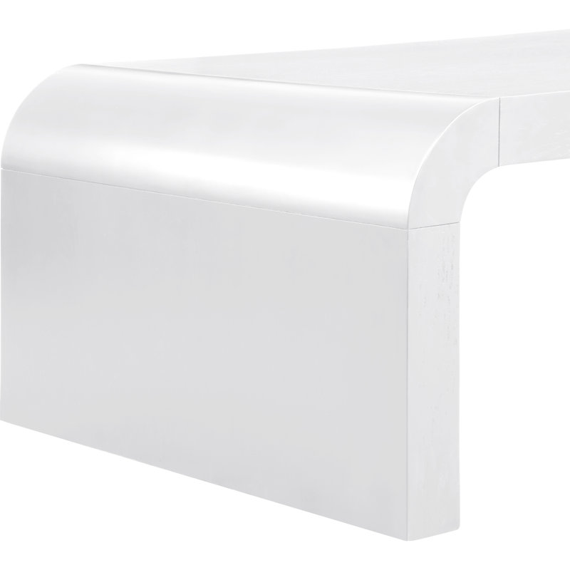 Alessondra Single Coffee Table, White
