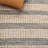 Martha Stewart Hand Tufted Jute/Sisal; Wool; Cotton Striped Indoor Rug-1119723235