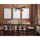 52" Dyno 5 - Blade Standard Ceiling Fan with Remote Control and Light Kit Included