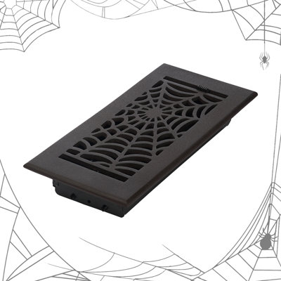 Bouche d'aération Spooky Gothic 4 po x 10 po (taille de la façade totale: 5 1/2 po x 11 3/4 po)
