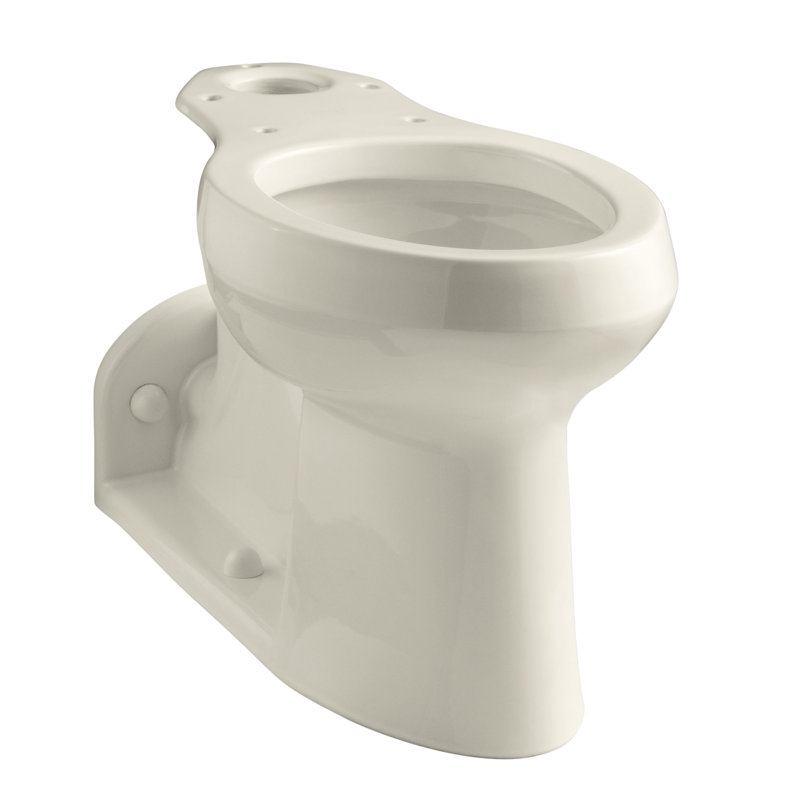 Cuvette de toilette allongée 1,0 gpf (eau économe) (siège non inclus) Barrington, Amande