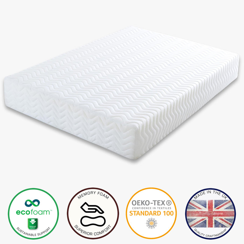 Kids Memory Mattress with Triple Foam Layers with OEKO-TEX fabric, Small Single (2'6)