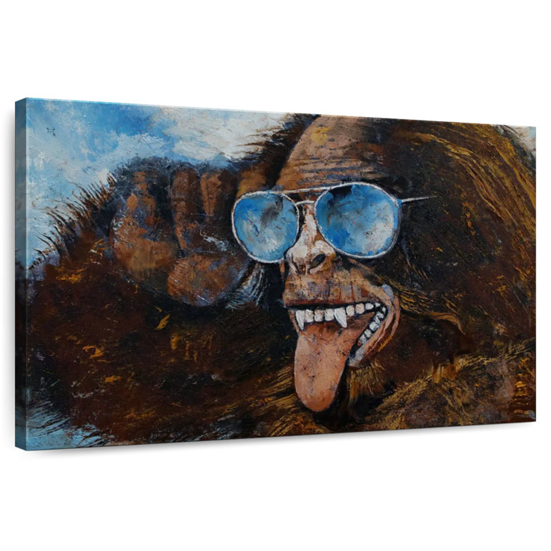 Brampt Cool Bigfoot, 32" H x 48" W
