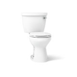 Cimarron 1.6 GPF Round Two-Piece Toilet (Seat Not Included)