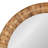 LeeRoy Round Woven Wall Mirror