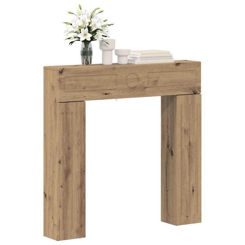 Fireplace Mantel Surround, Artisan Oak