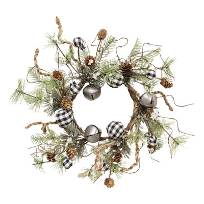 Faux Mixed Assortment 17'' Wreath