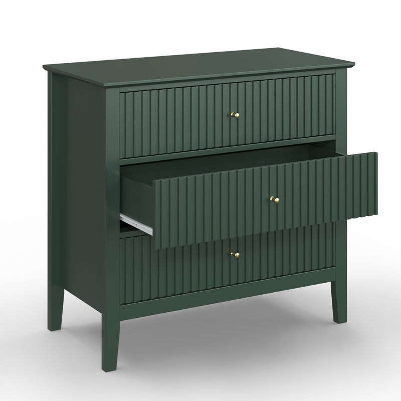 Amberrae Large 3 Drawer Dresser,Set of 2
