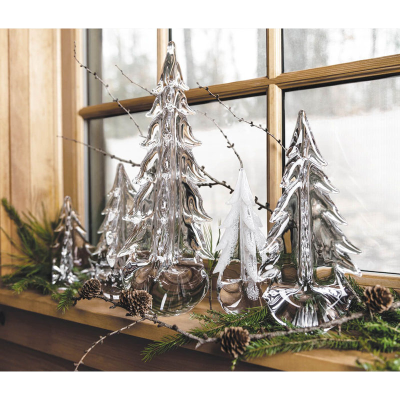 Five-Sided Evergreen, 14" H x 5.5" W x 5.5" D