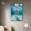 Art, art moderne, toile, oeil du tigre-111213764-111213768