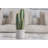 Kirkham 10.24 " H Faux Cactus Succulent in Fiberstone Pot