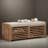 43" Distressed Shutter Storage Bench, Entryway Storage with Storage-1992143306