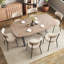 71in Pedestal Dining Set for 6-8-704758129-704758125