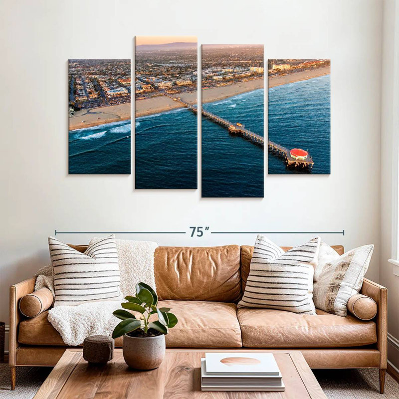 Dock at huntington beach Aletra, H 42 po x l 68 po