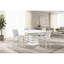 Ensemble de 2 tabourets de bar Magaly Beige