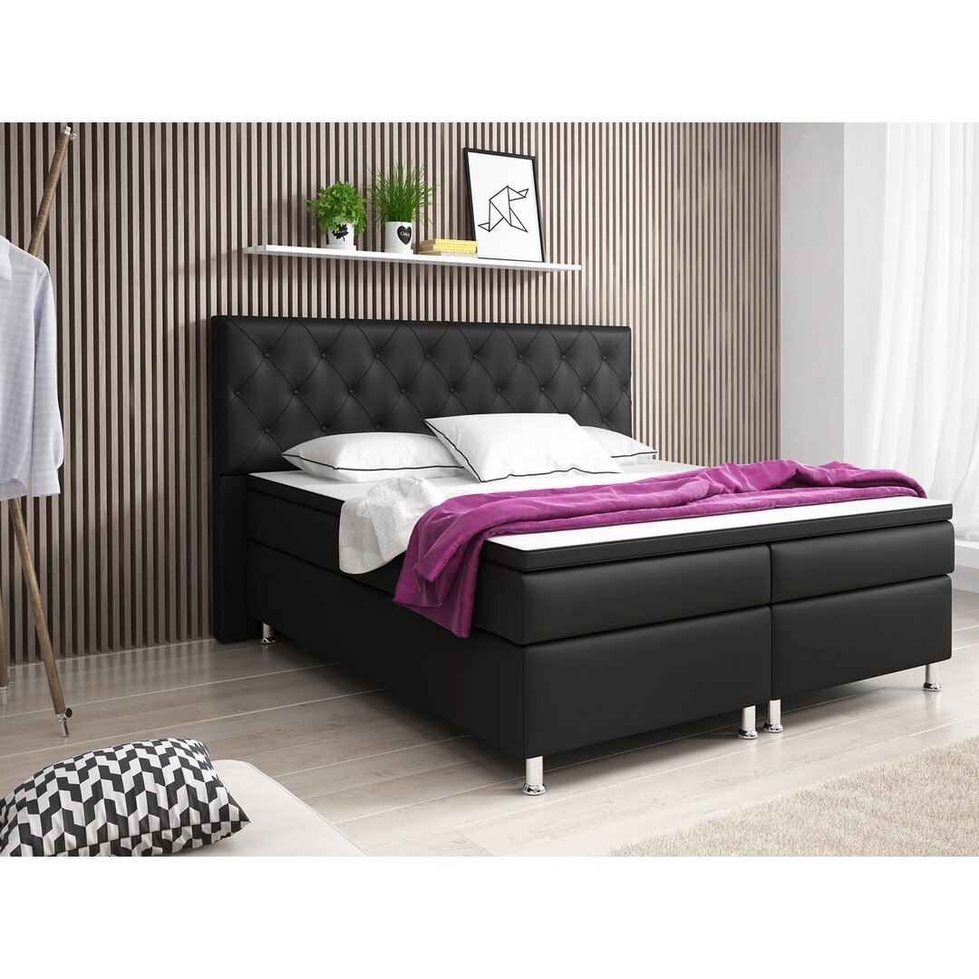 Boxspringbett Fayette mit Topper