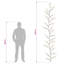 LED Willow Vine Christmas Decoration Steel-2030878535-2030878538