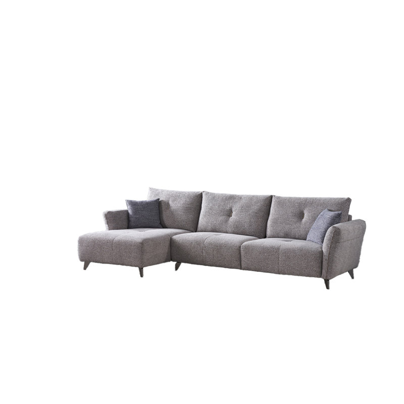 Luiken Upholstered L-Shaped Sectional, Left Hand Facing